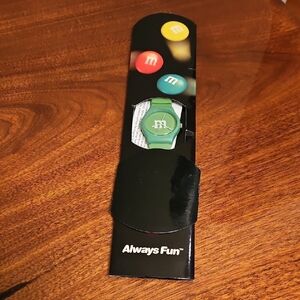 NEW M&M'S Green Watch with Colorful Accents